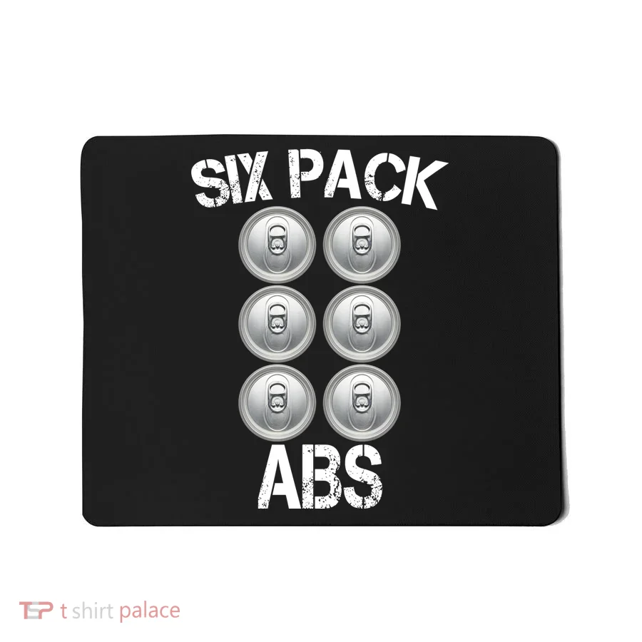 Six Abs Beer Mousepad