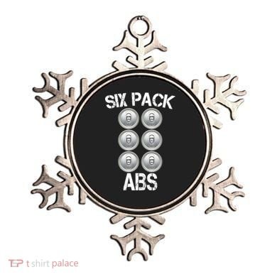 Six Abs Beer Ornament