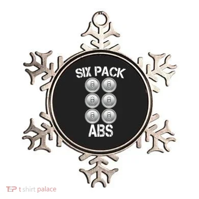 Six Abs Beer Ornament
