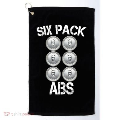 Six Abs Beer Golf Towel