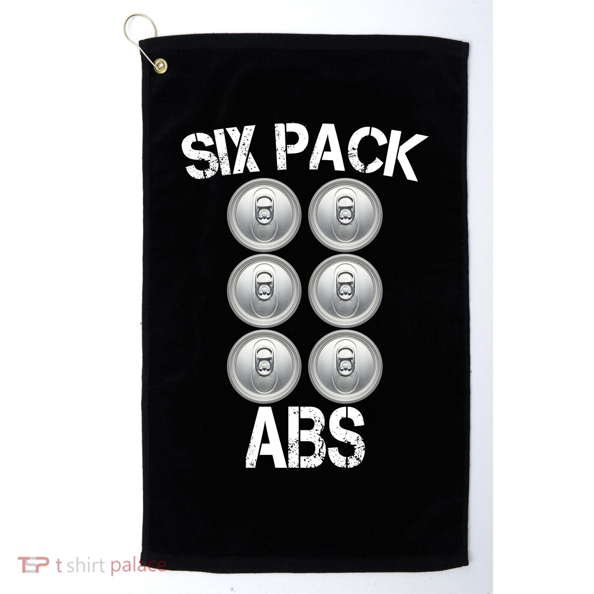 Six Abs Beer Golf Towel