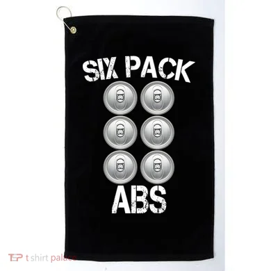 Six Abs Beer Golf Towel