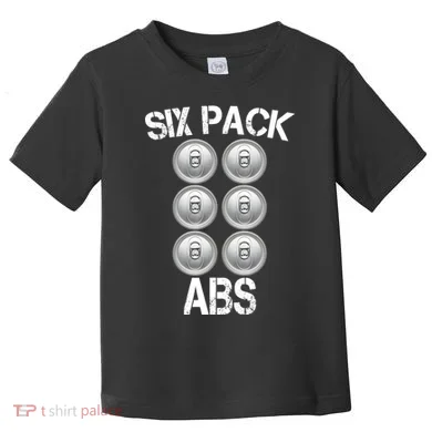 Six Abs Beer Toddler T-Shirt