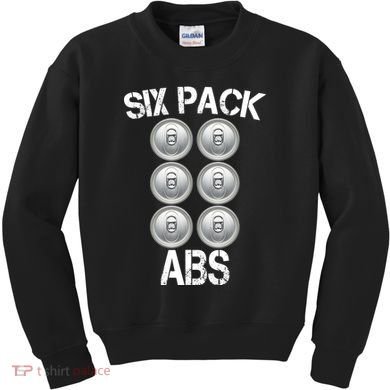Six Abs Beer Kids Sweatshirt