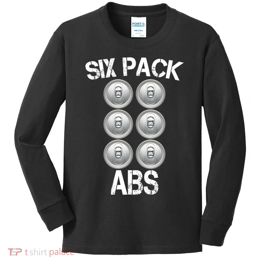 Six Abs Beer Kids Long Sleeve Shirt