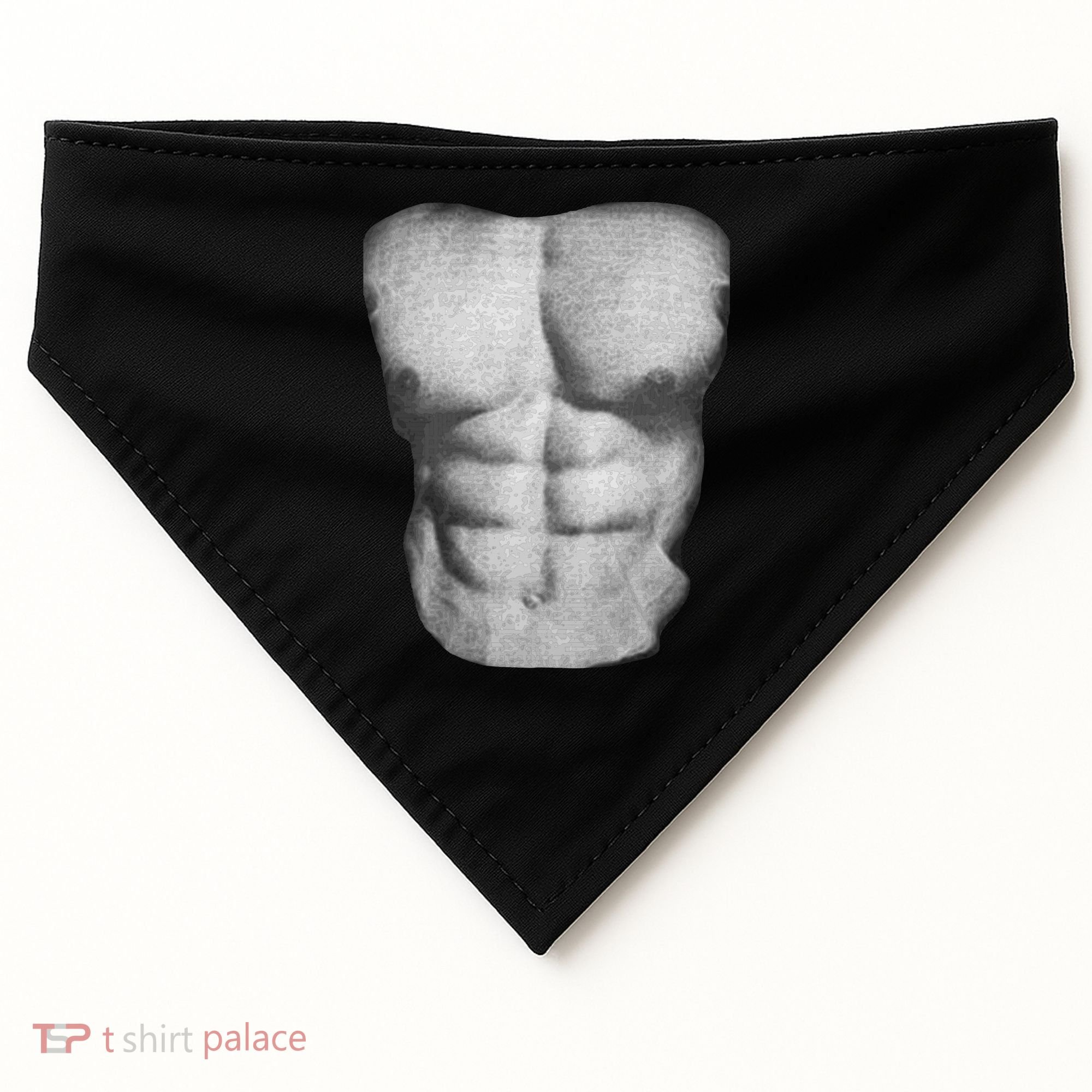Six Pack Abs USA-Made Doggie Bandana
