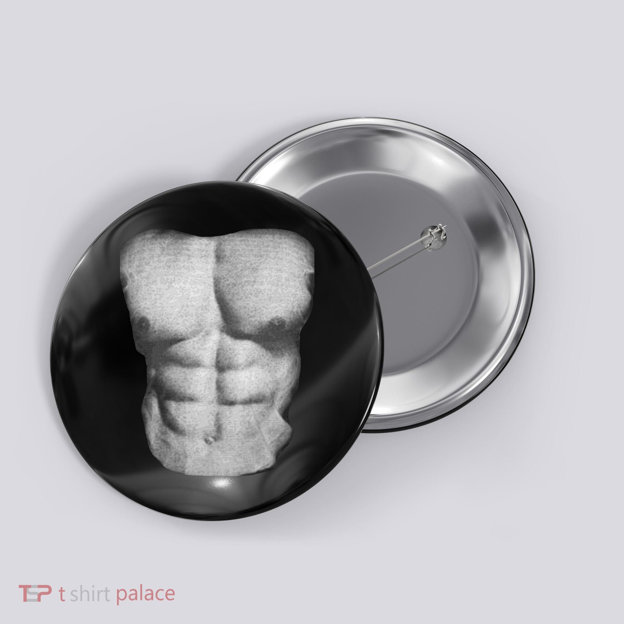 Six Pack Abs Button