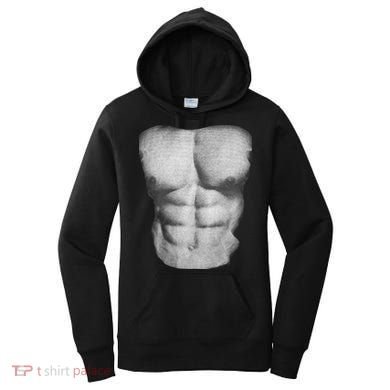 Six Pack Abs Women's Hoodie