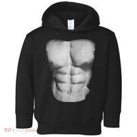 Six Pack Abs Toddler Hoodie thumb 0