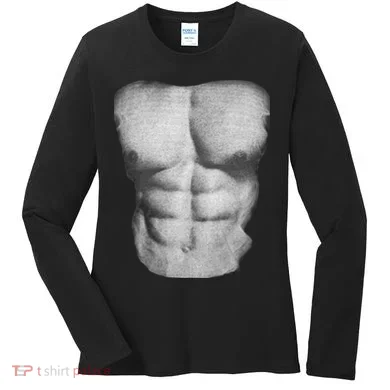 Six Pack Abs Women's Long Sleeve Shirt