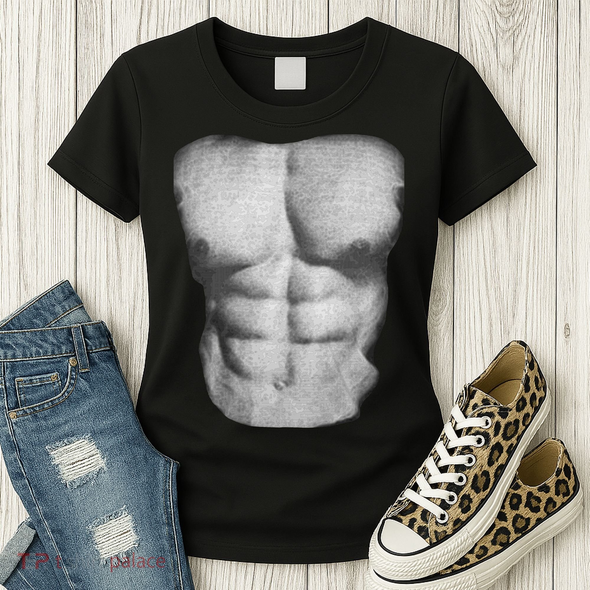 Six Pack Abs Women's T-Shirt