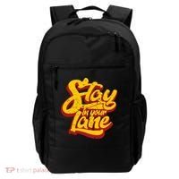 Stay In Your Lane Positive Message Backpack thumb 0