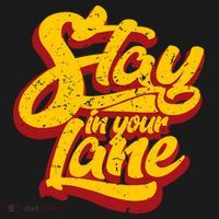 Stay In Your Lane Positive Message Backpack thumb 2