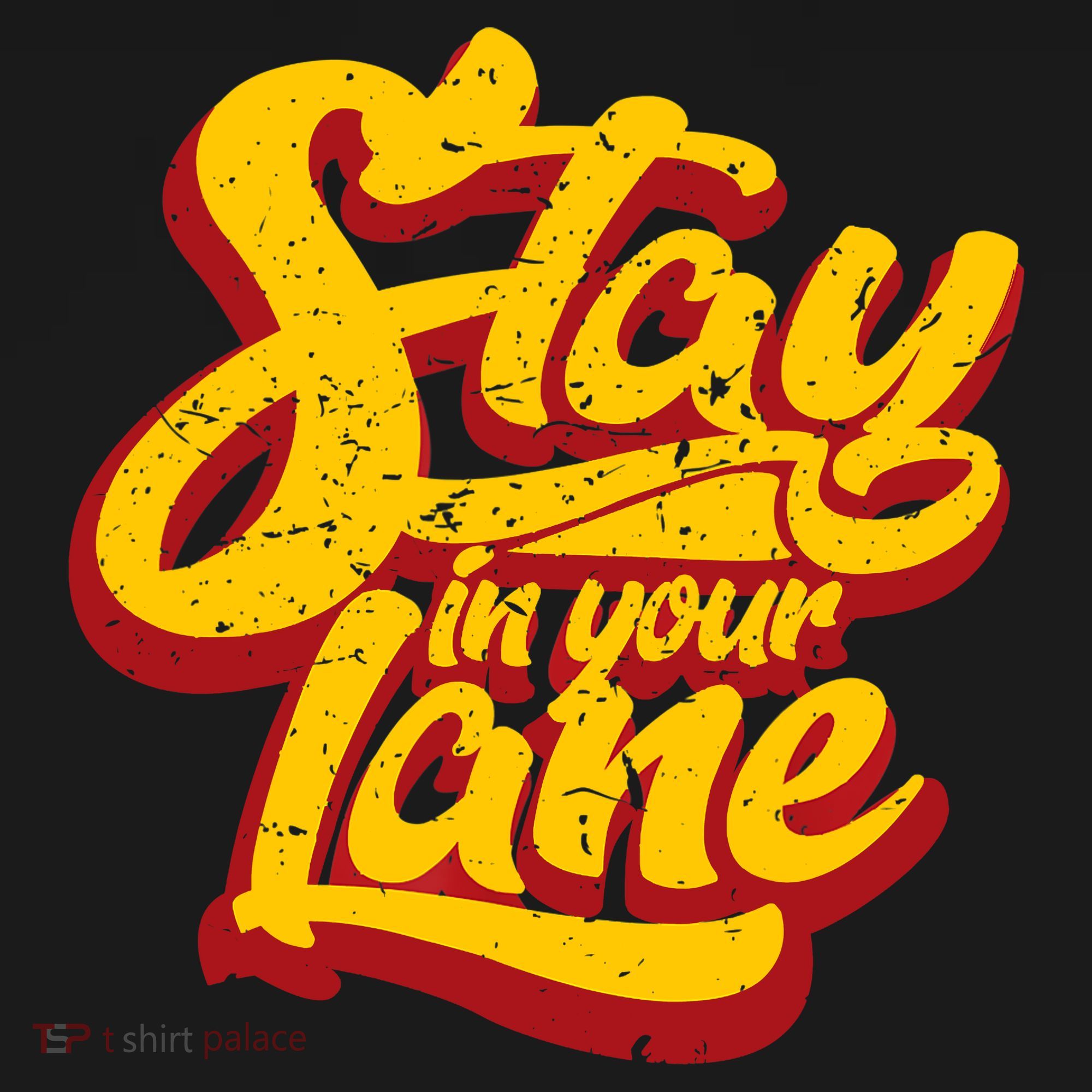 Stay In Your Lane Positive Message Ornament