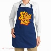 Stay In Your Lane Positive Message Apron thumb 2