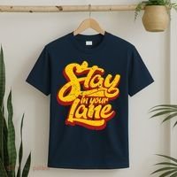 Stay In Your Lane Positive Message T-Shirt thumb 2