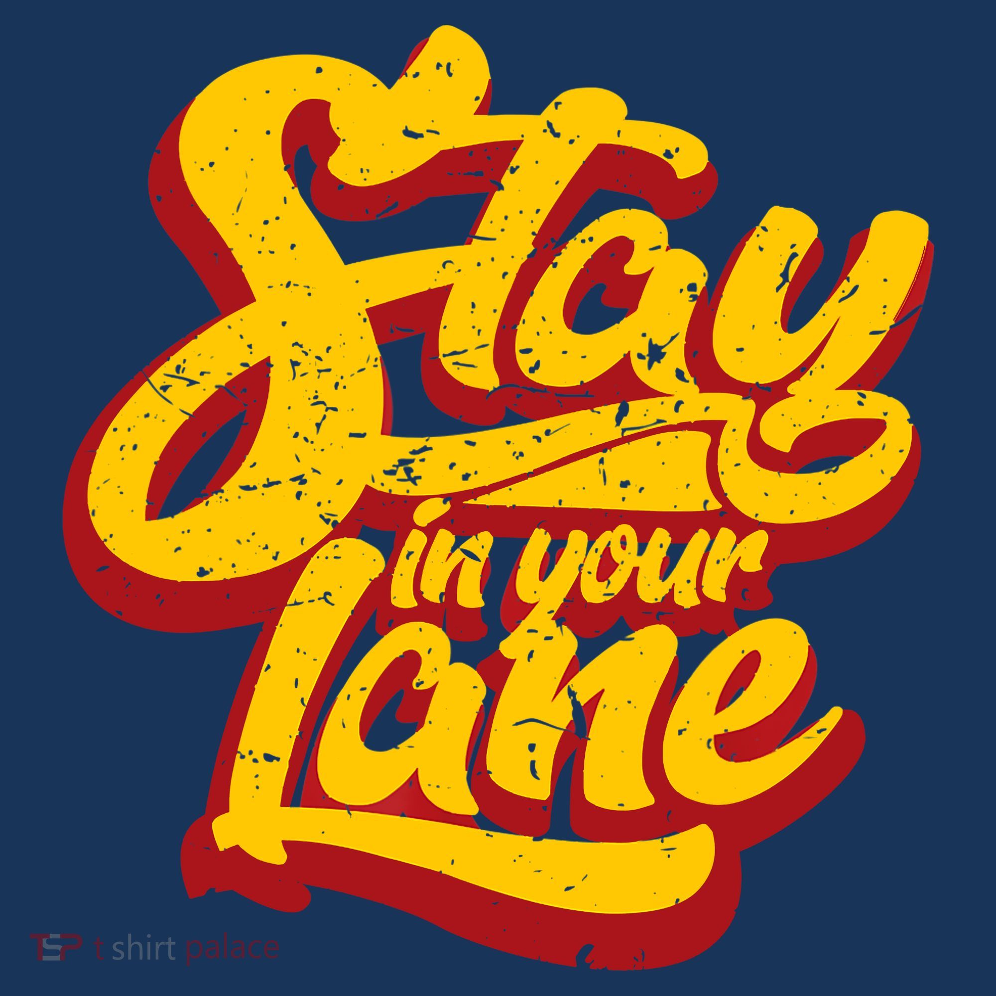 Stay In Your Lane Positive Message Mousepad