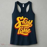 Stay In Your Lane Positive Message Women's Tank Top thumb 3