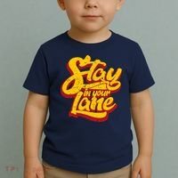Stay In Your Lane Positive Message Toddler T-Shirt thumb 2