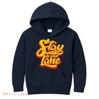 Stay In Your Lane Positive Message Kids Hoodie thumb 0