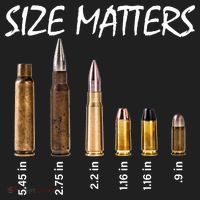 Size Matters Guns And Bullets Women's Sweatshirt thumb 2