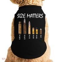 Size Matters Guns And Bullets Doggie Tank thumb 0