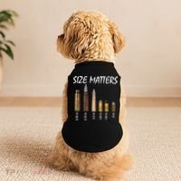 Size Matters Guns And Bullets Doggie Tank thumb 2