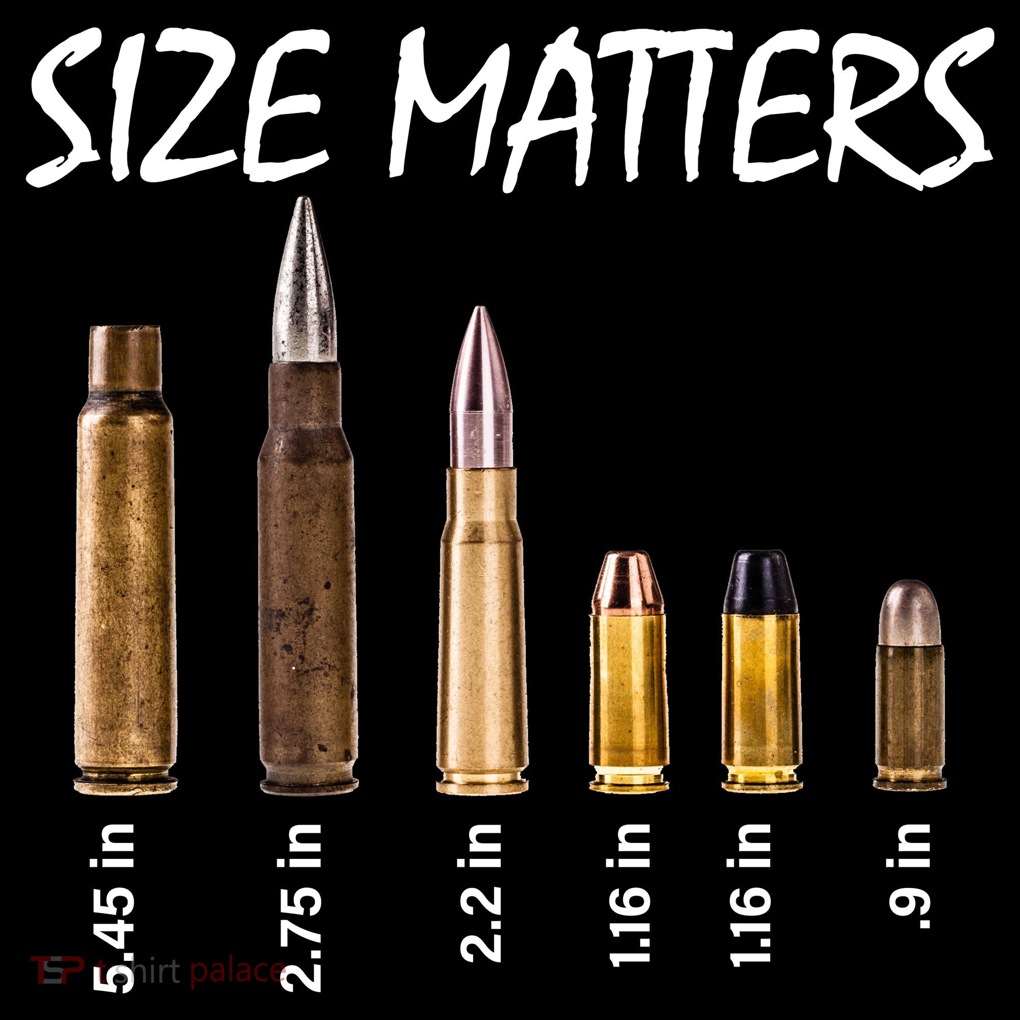 Size Matters Guns And Bullets Doggie Tank