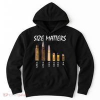 Size Matters Guns And Bullets Hoodie thumb 0