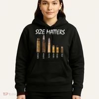 Size Matters Guns And Bullets Hoodie thumb 5