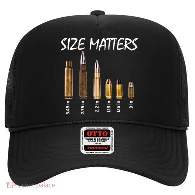 Size Matters Guns And Bullets Hat