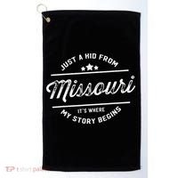 State Just A From Missouri Its Where My Story Begins Golf Towel thumb 0