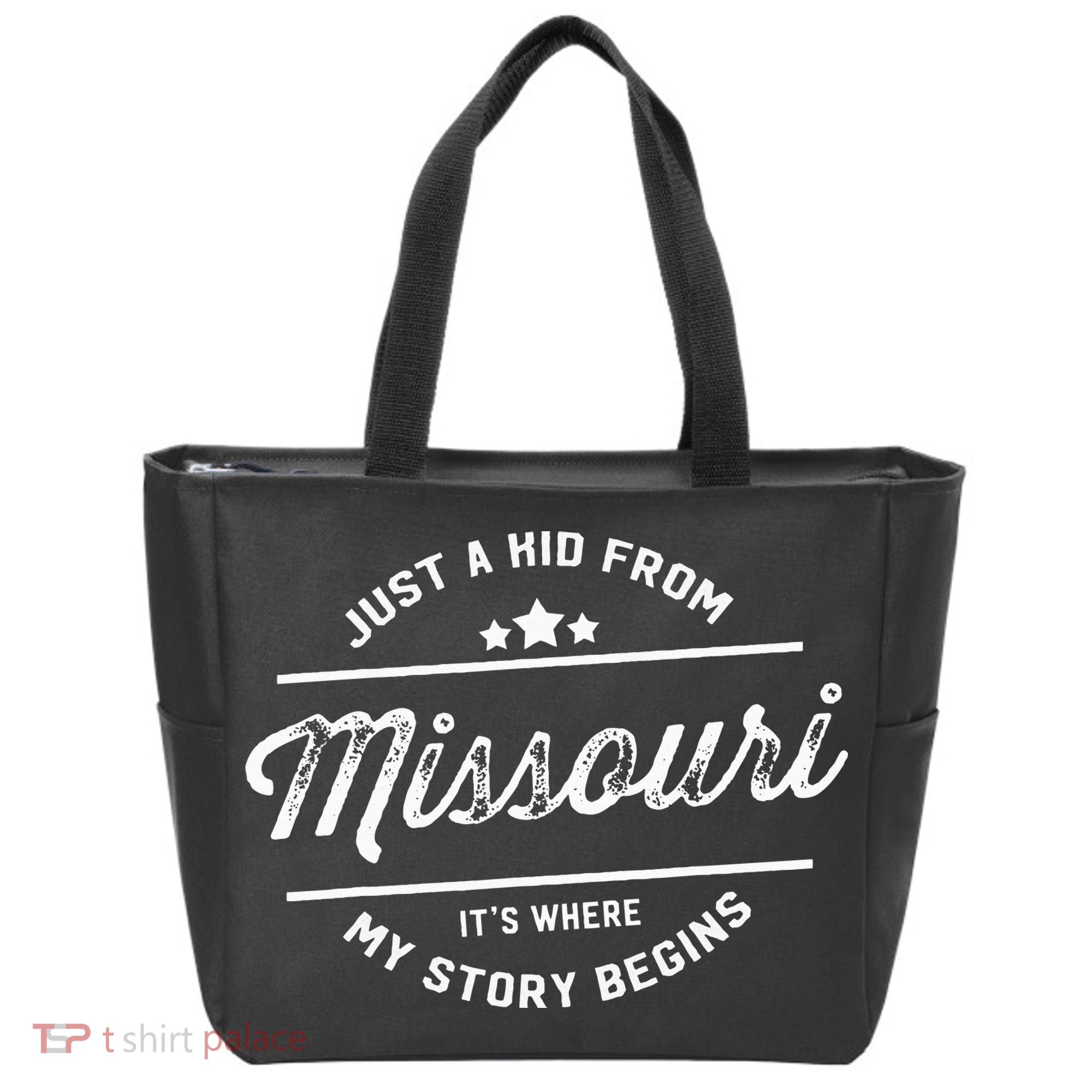 State Just A From Missouri Its Where My Story Begins Tote Bag