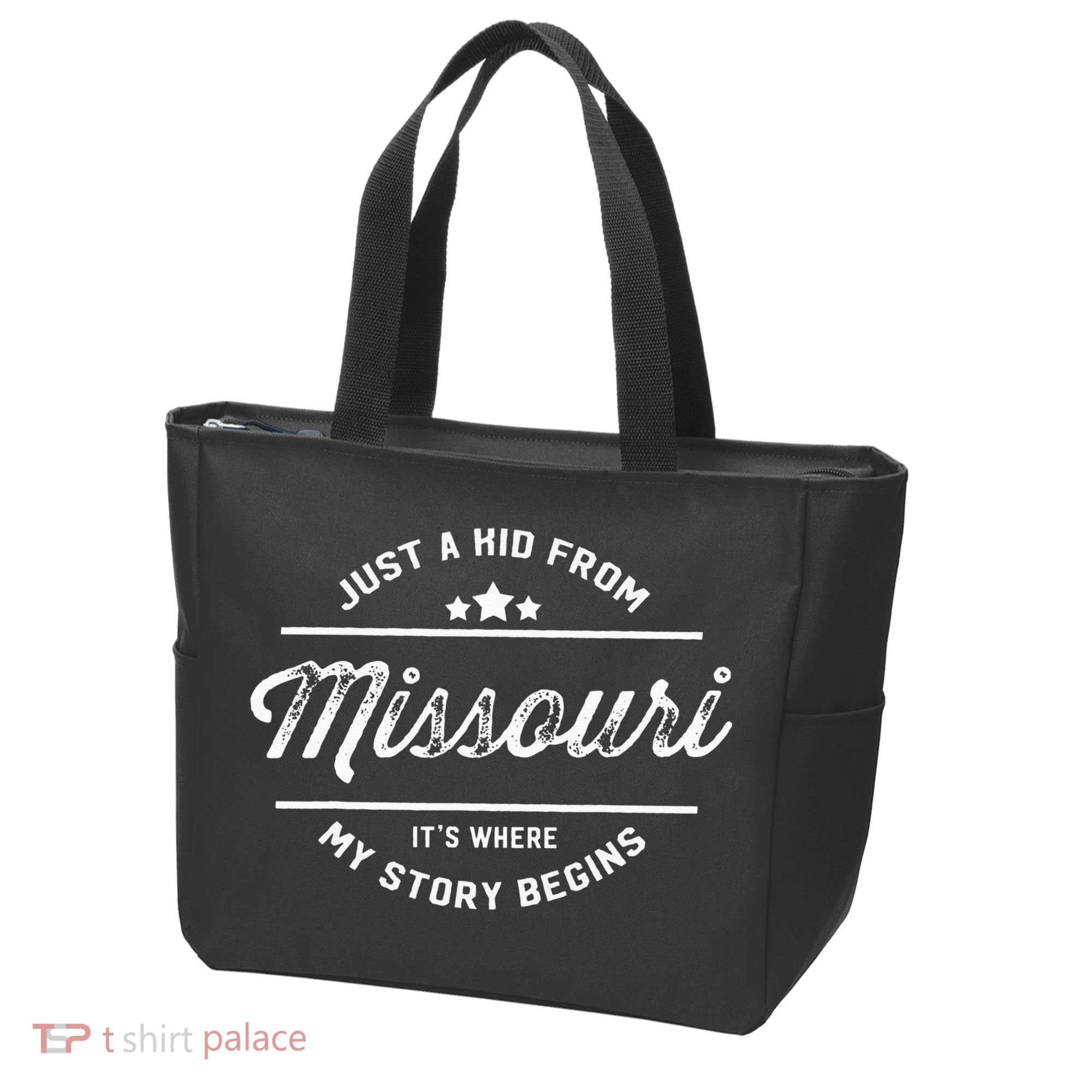 State Just A From Missouri Its Where My Story Begins Tote Bag