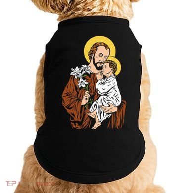 St Joseph and Child Jesus Consecration 2021 Catholic Saint Doggie Tank
