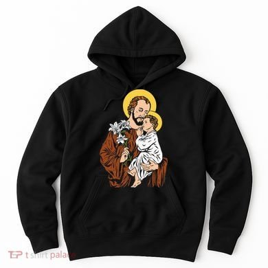 St Joseph and Child Jesus Consecration 2021 Catholic Saint Hoodie