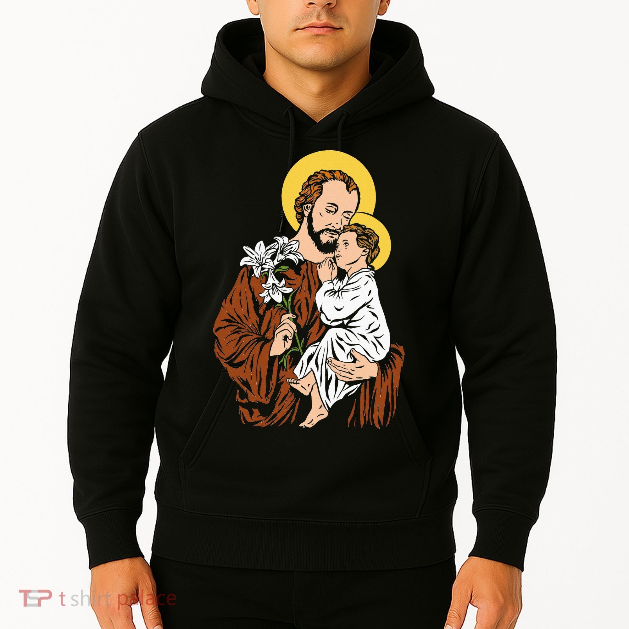 St Joseph and Child Jesus Consecration 2021 Catholic Saint Hoodie