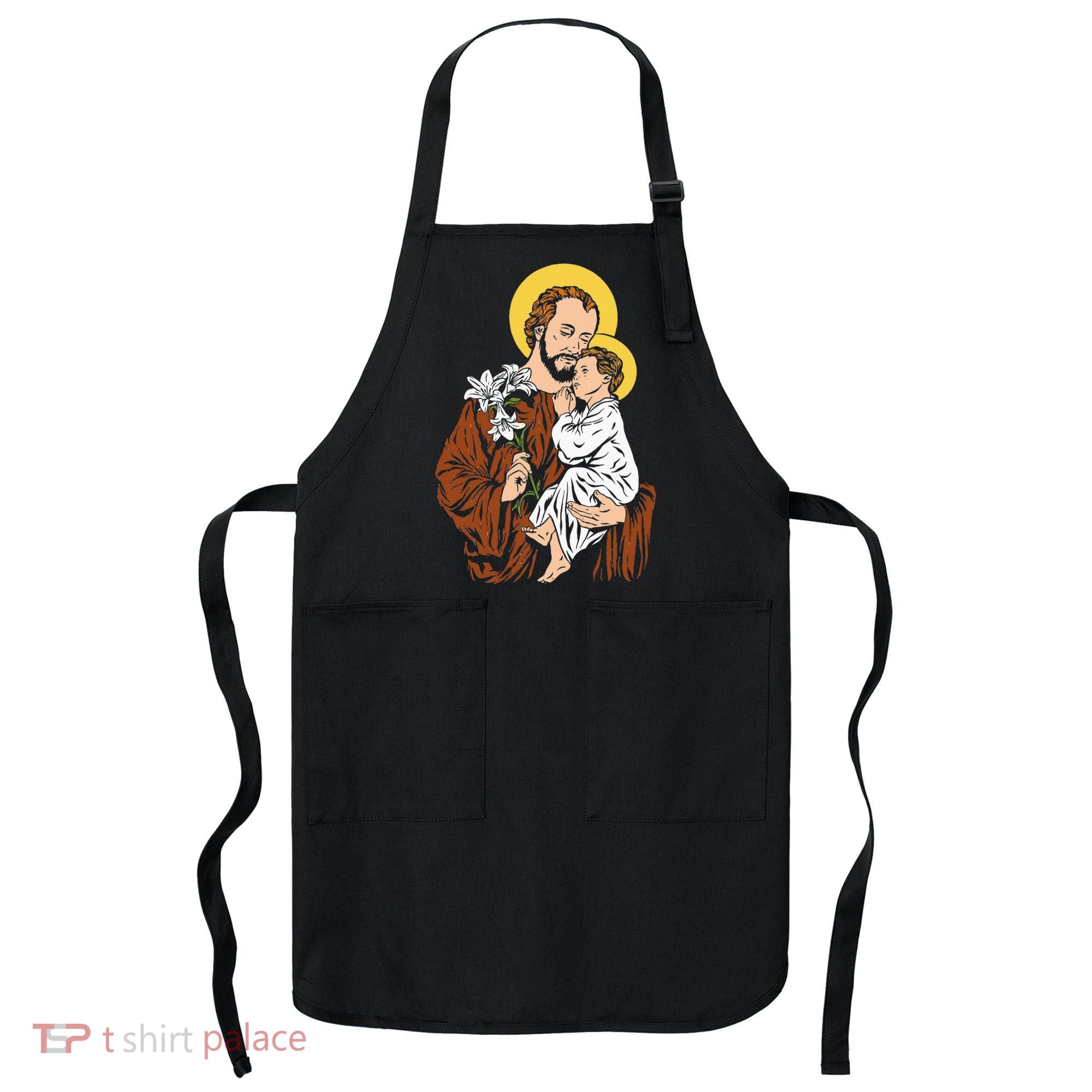 St Joseph and Child Jesus Consecration 2021 Catholic Saint Apron