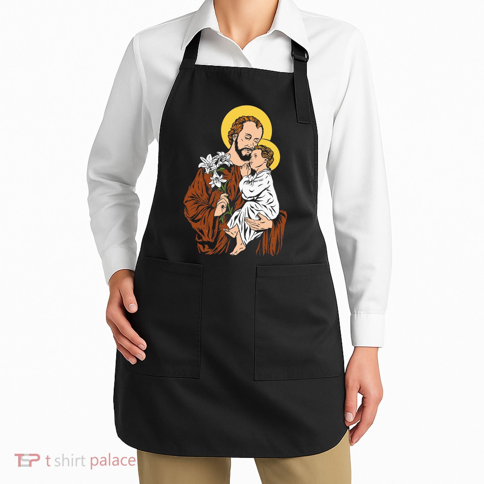 St Joseph and Child Jesus Consecration 2021 Catholic Saint Apron