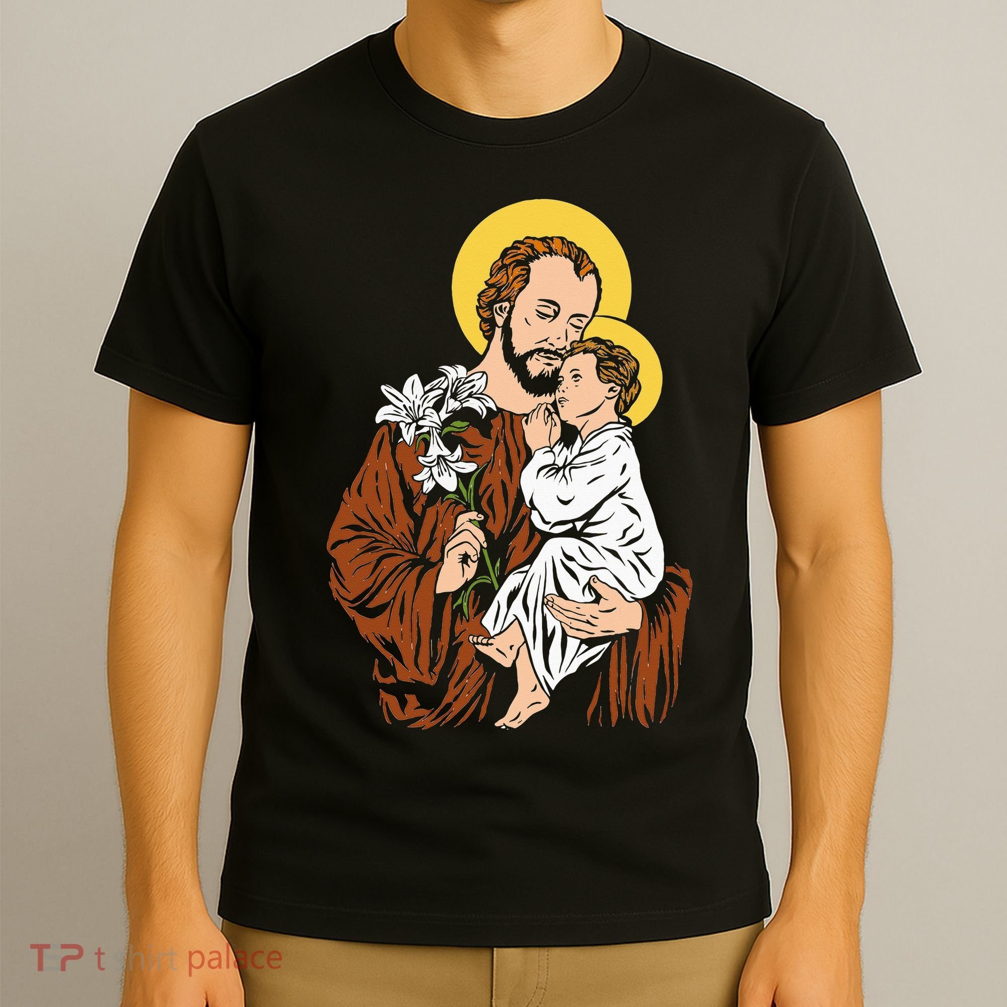 St Joseph and Child Jesus Consecration 2021 Catholic Saint T-Shirt