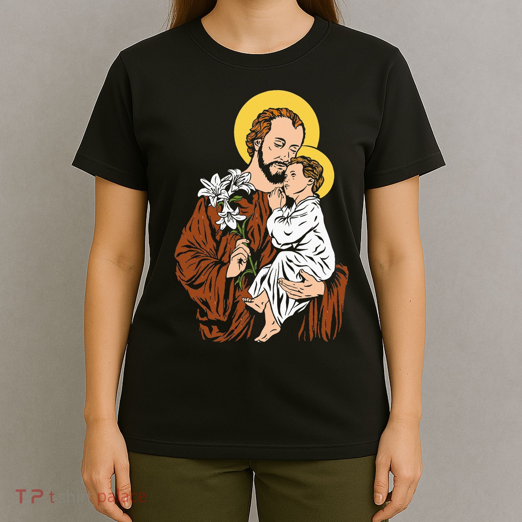 St Joseph and Child Jesus Consecration 2021 Catholic Saint T-Shirt