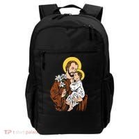 St Joseph and Child Jesus Consecration 2021 Catholic Saint Backpack thumb 0
