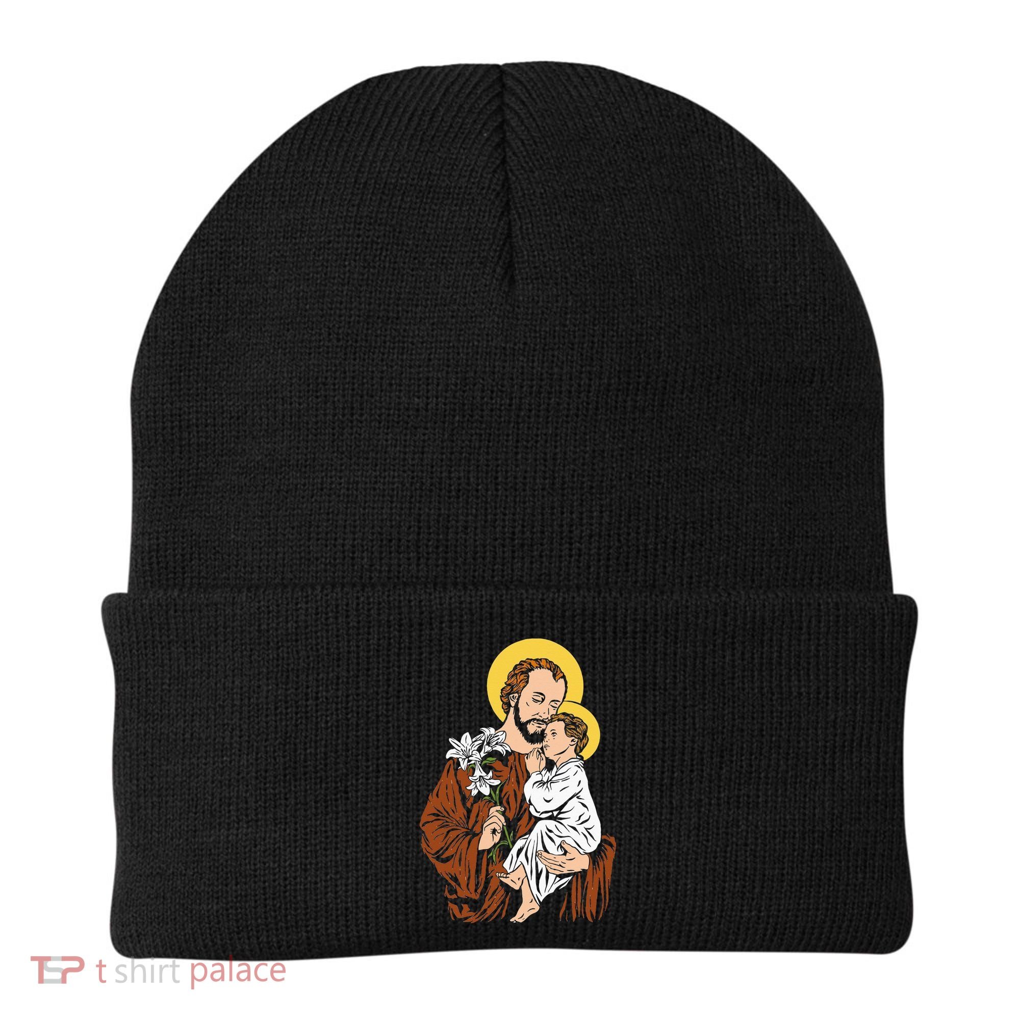 St Joseph and Child Jesus Consecration 2021 Catholic Saint Beanie