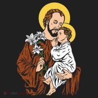 St Joseph and Child Jesus Consecration 2021 Catholic Saint Beanie thumb 2