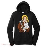 St Joseph and Child Jesus Consecration 2021 Catholic Saint Women's Hoodie thumb 0