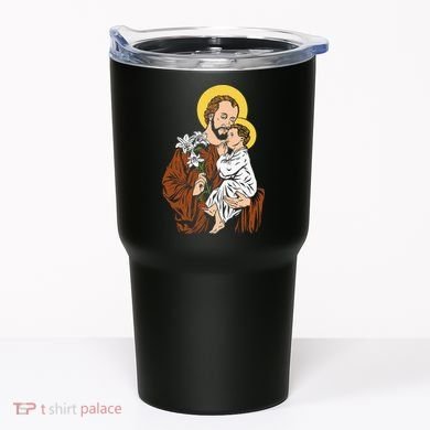 St Joseph and Child Jesus Consecration 2021 Catholic Saint Tumbler
