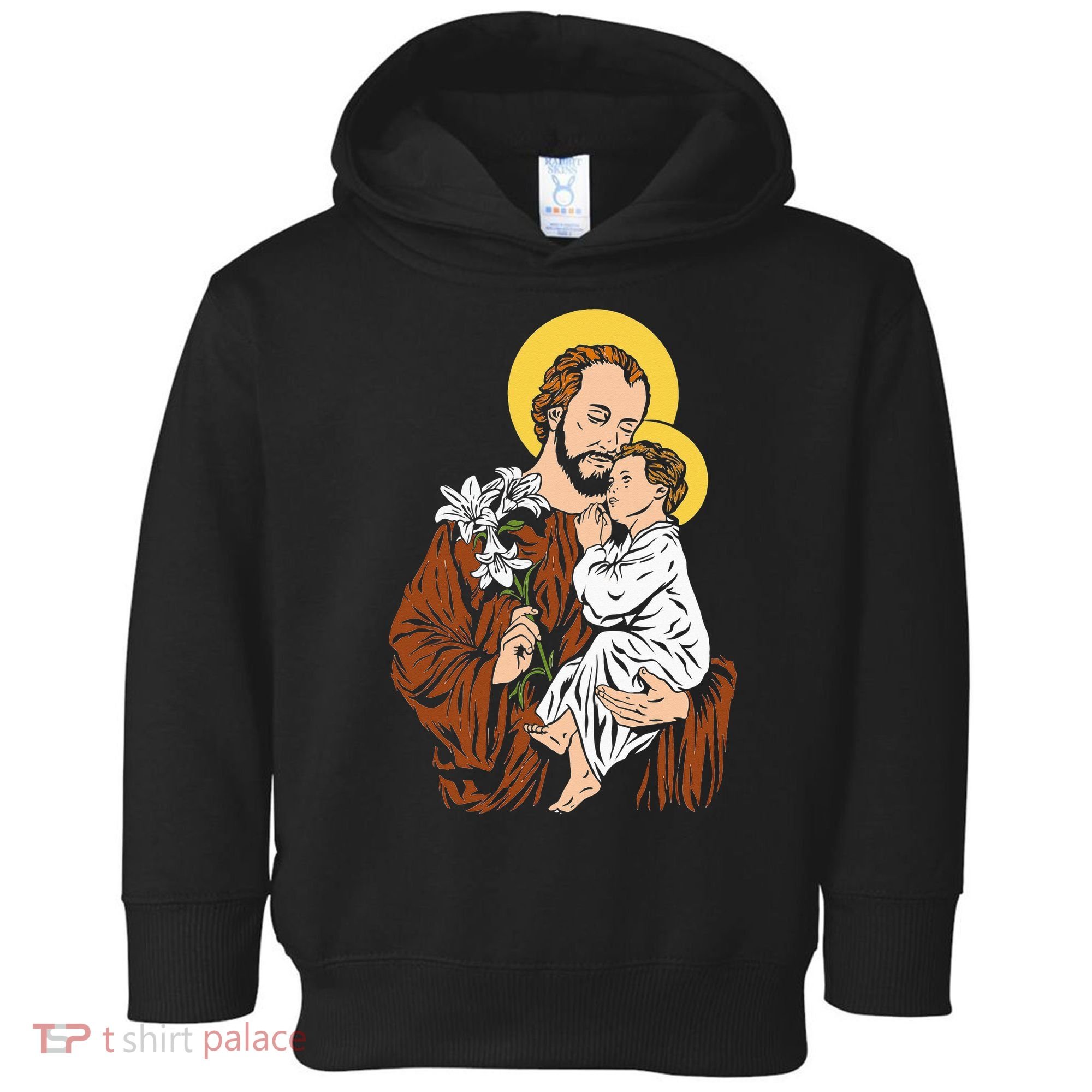 St Joseph and Child Jesus Consecration 2021 Catholic Saint Toddler Hoodie