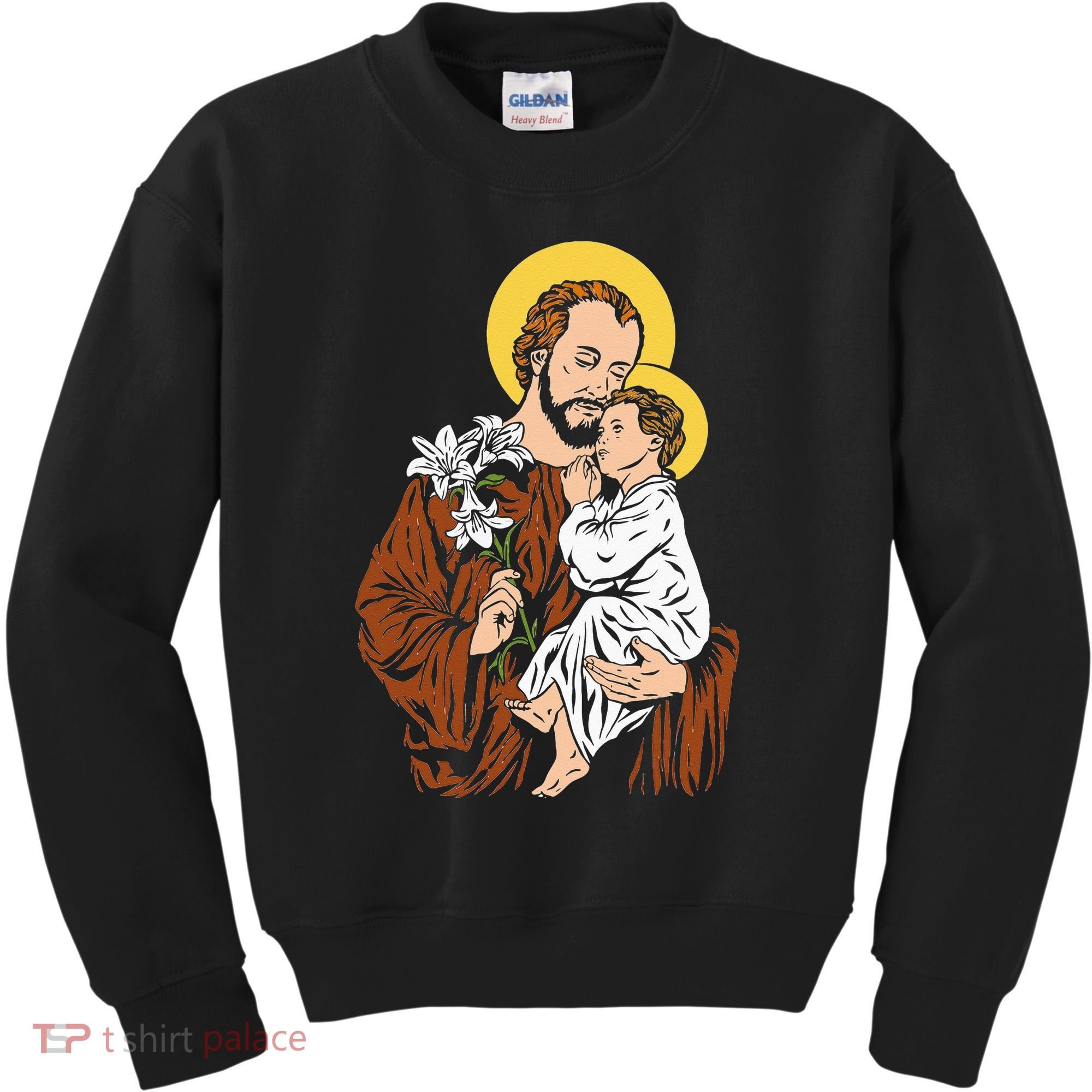 St Joseph and Child Jesus Consecration 2021 Catholic Saint Kids Sweatshirt