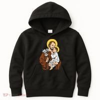 St Joseph and Child Jesus Consecration 2021 Catholic Saint Kids Hoodie thumb 0