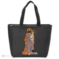 St Joseph and Child Jesus Consecration Catholic Saint Tote Bag thumb 0